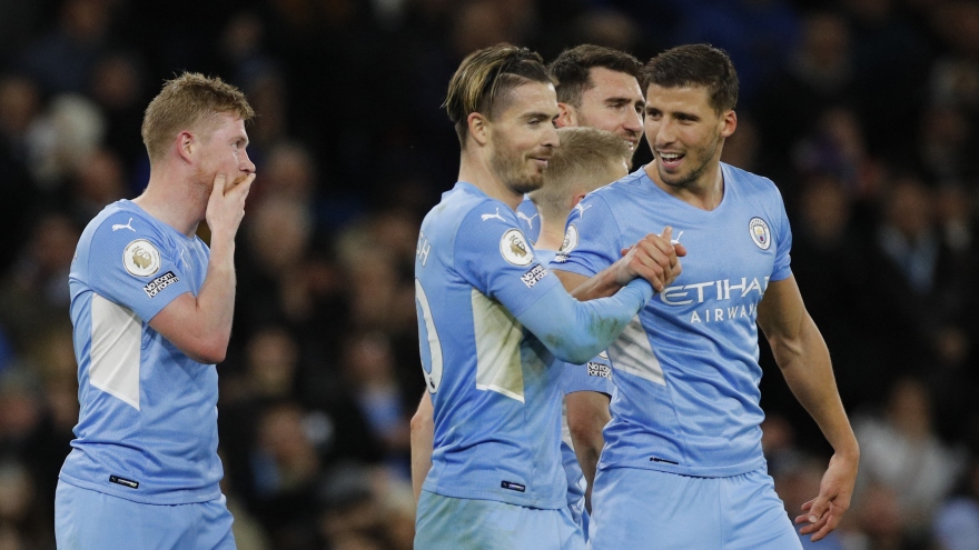 Man City "huỷ diệt" Leeds với tỷ số không tưởng